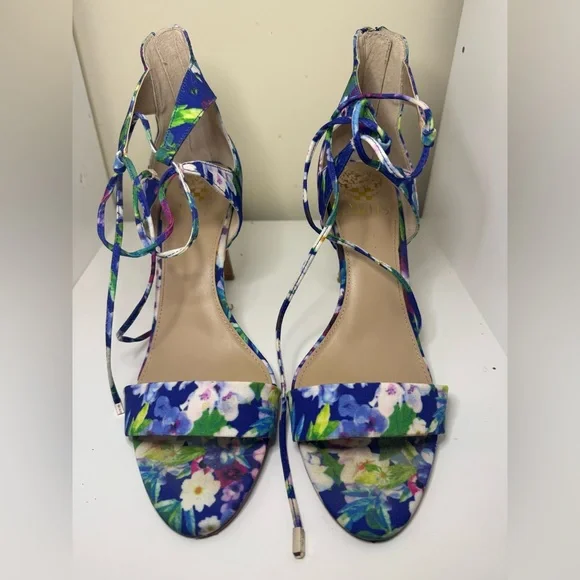 Vince Camuto Shoes Vince Camuto Celia Floral Strappy Heels